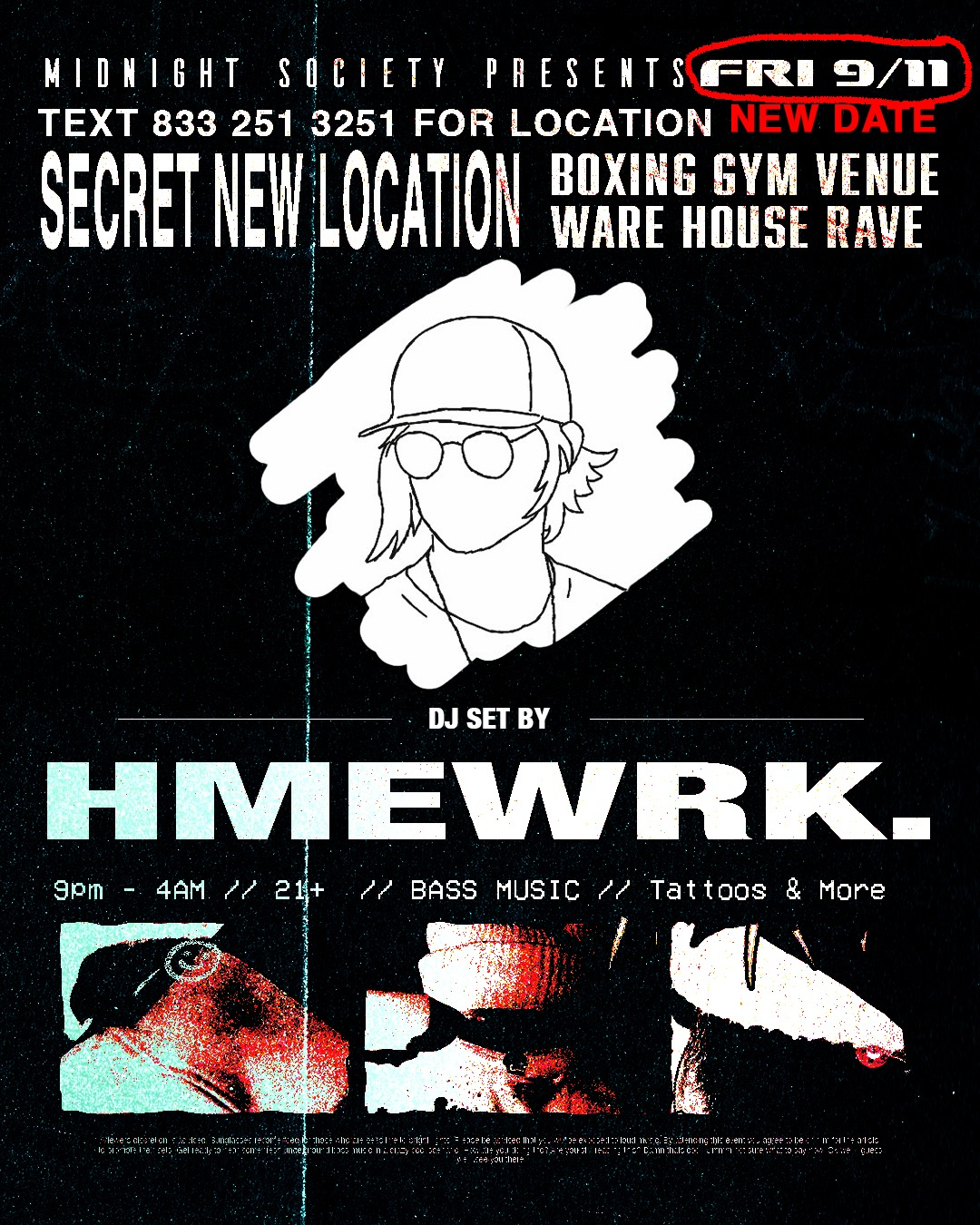 Original HMEWRK. illustrated campaign portrait