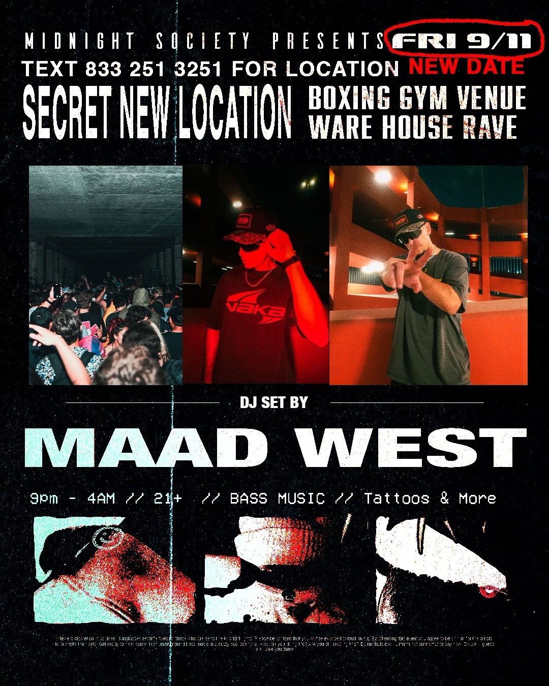 MAAD WEST photographs from the supplied campaign graphic